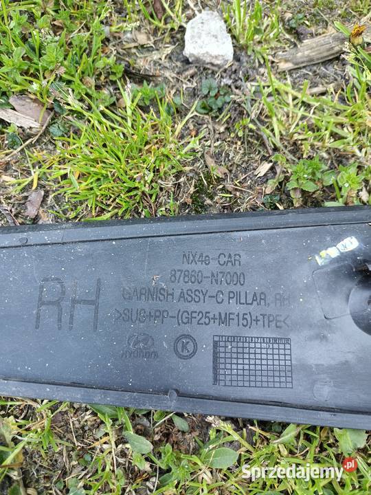 Listwy ozdobne Hyundai Tucson 4 z 2020 wielkopolskie Grzybków