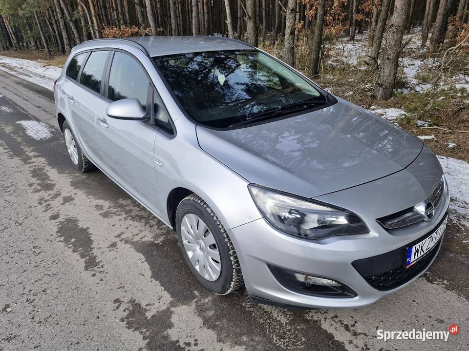 Opel astra j 17 cdti 2014r mazowieckie Głowaczów