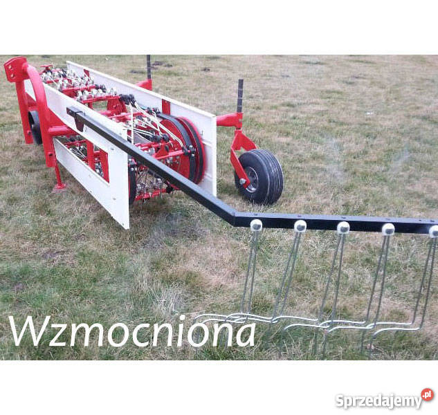 WZMOCNIONA Taśmówka Zgrabiarka do siana nieuszkodzony Żory