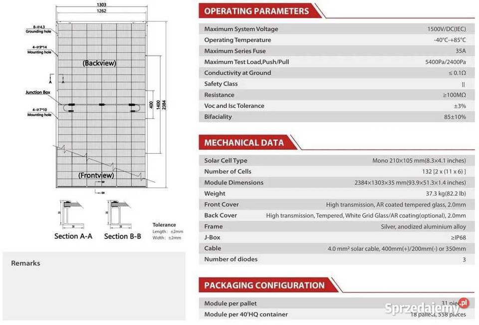 Zestaw budżetowy 15kWh LV panele inwerter 3 fazy