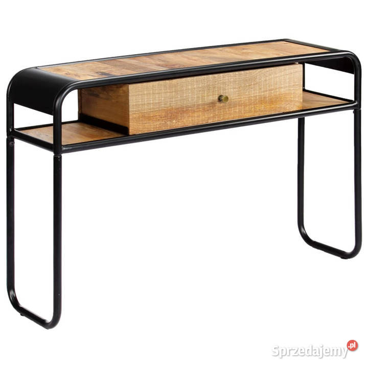 Stolik konsola 118 x 30 x 75 lite drewno mango Warszawa