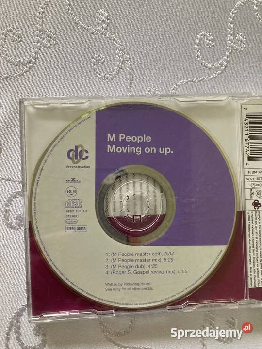 Płyta CD Single M People Moving On Up Klasyka Płyty i kasety Czerwionka-Leszczyny