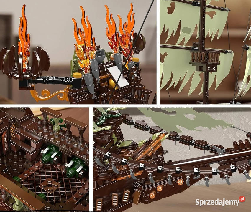 Klocki Statek Piracki 4364 elementy model duży Warszawa