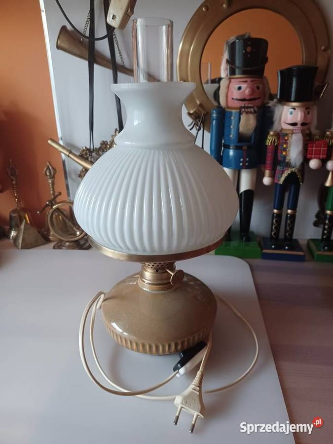 Lampa stołowa PRL wielkopolskie Poznań