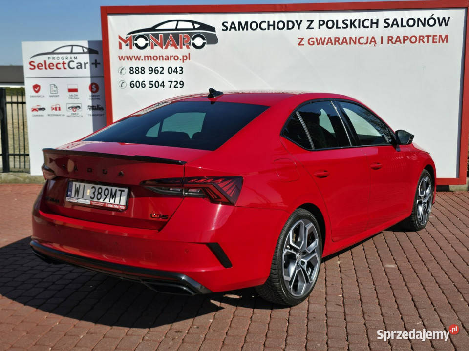 koda Octavia RS Challenge Pakiety 20 TSI 245 DSG Włocławek