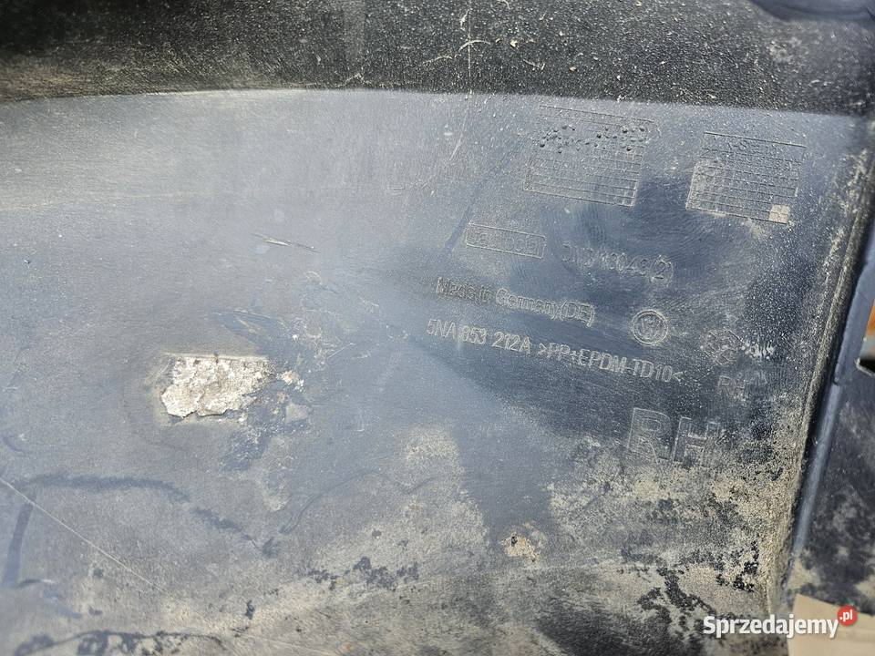 VW TIGUAN II DOKŁADKA ZDERZAKA PRZÓD PRAWA osobowe sprzedam