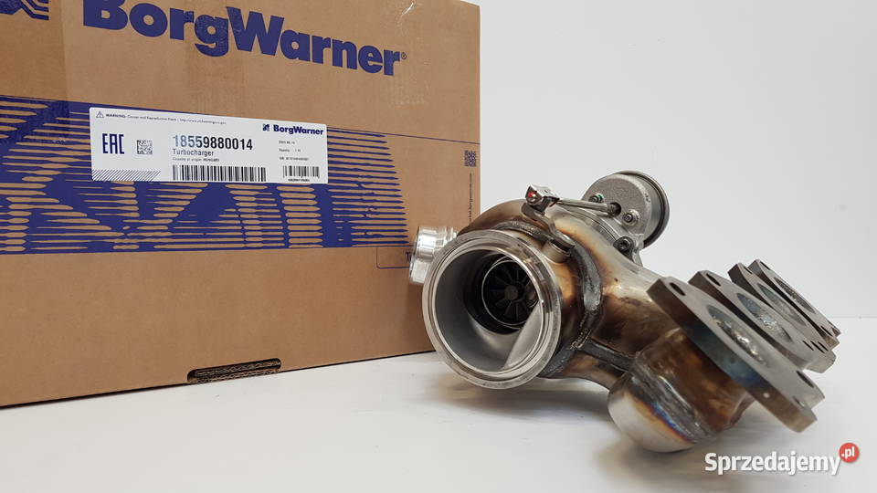 Nowa turbosprężarka BorgWarner KKK 18559880014 osobowe mazowieckie Siedlce