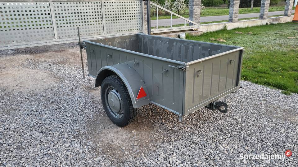 przyczepa samochodowa 750 Solidna do traktorka Góra Kalwaria