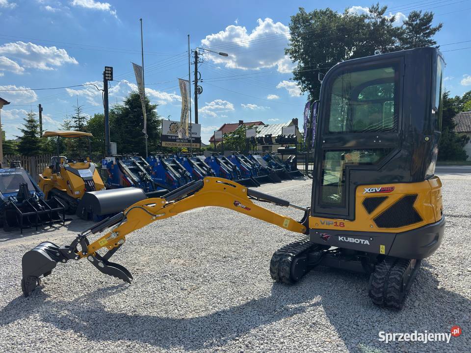 Nowa Minikoparka XGV VIP18 z 2026 Roku Waga 1800 Rzeszów