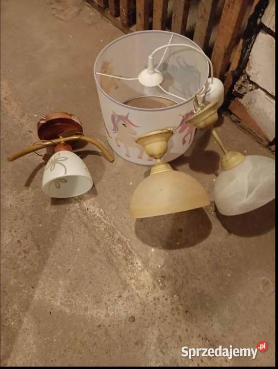 Żyrandole komplet
