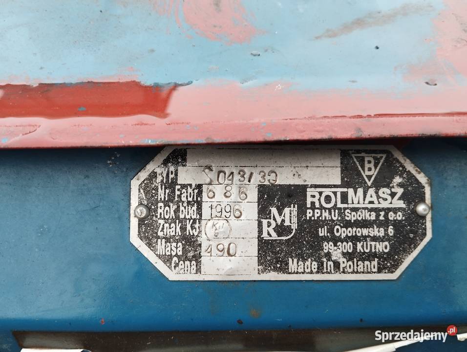 Siewnik Poznaniak 6 SO433C 3m Olszanka