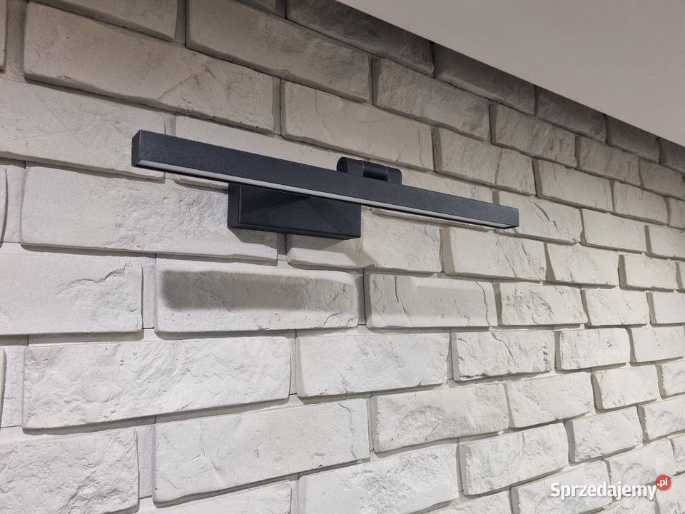 Kinkiet LED lampa ścienna czarna LEDLUX światło Solnica