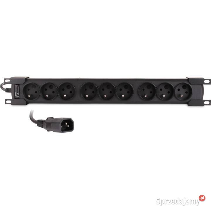 Listwa zasilająca rack Getfort 9R30IEC z 9 Knurów