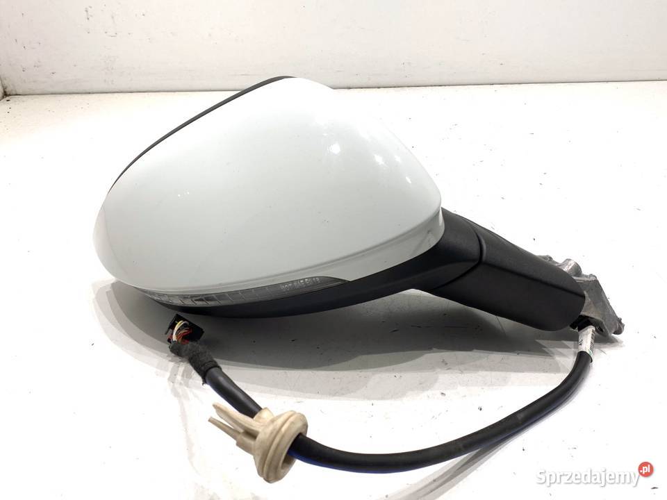 LUSTERKO PRAWY VW GOLF VIII Hatchback BIAŁY