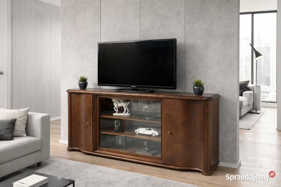 Zabytkowa biblioteka w stylu art deco lata 30te Meble wielkopolskie Jerka