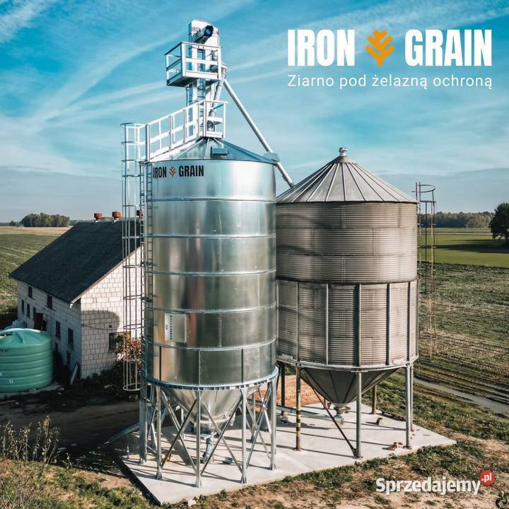 Silosy Paszowe SLP Silos paszowy 10T 100 ton na Rewal