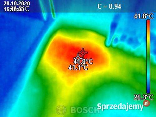 Termowizja ogrzewania podłogowego Wrocław dolnośląskie