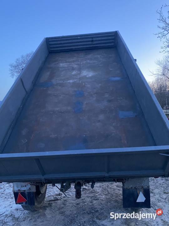 Przyczepa wywrotka D55 Sanok 3 stronny kiper
