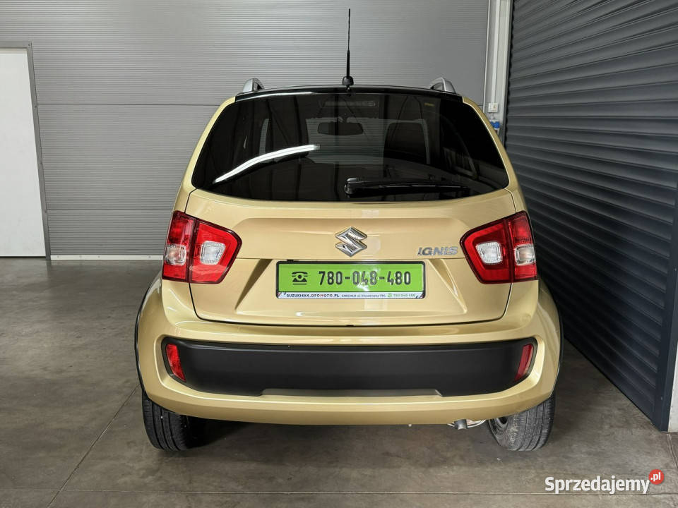 Suzuki Ignis AUTOMAT 38tyśkm Salon Oryginał 1Wł serwisowany w ASO Chechło