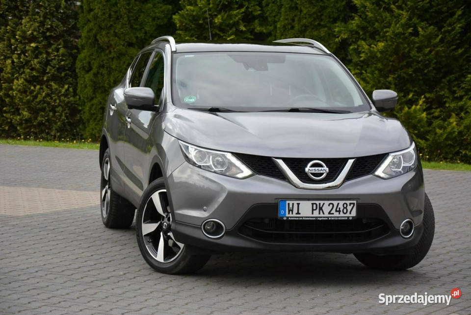 Nissan Qashqai 122016r Ledy Navi Kamera360 gniazdo USB Ostrów Mazowiecka