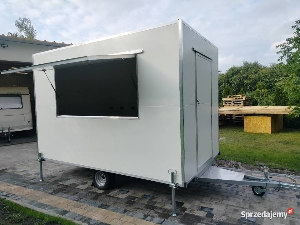 Przyczepa gastronomiczna handlowa sprzedam