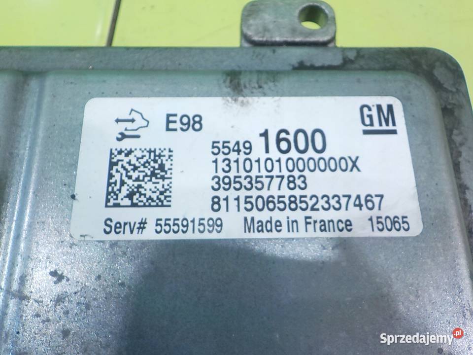 OPEL MOKKA A I 16 CDTI 16r 5D sterownik komputer mazowieckie Suków