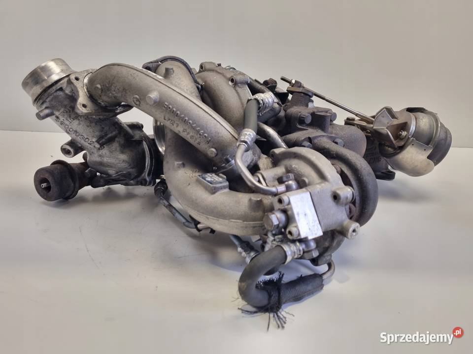 TURBOSPRĘŻARKA BMW E60 E61 30 D turbo BITURBO Turbosprężarki lubelskie Rudka