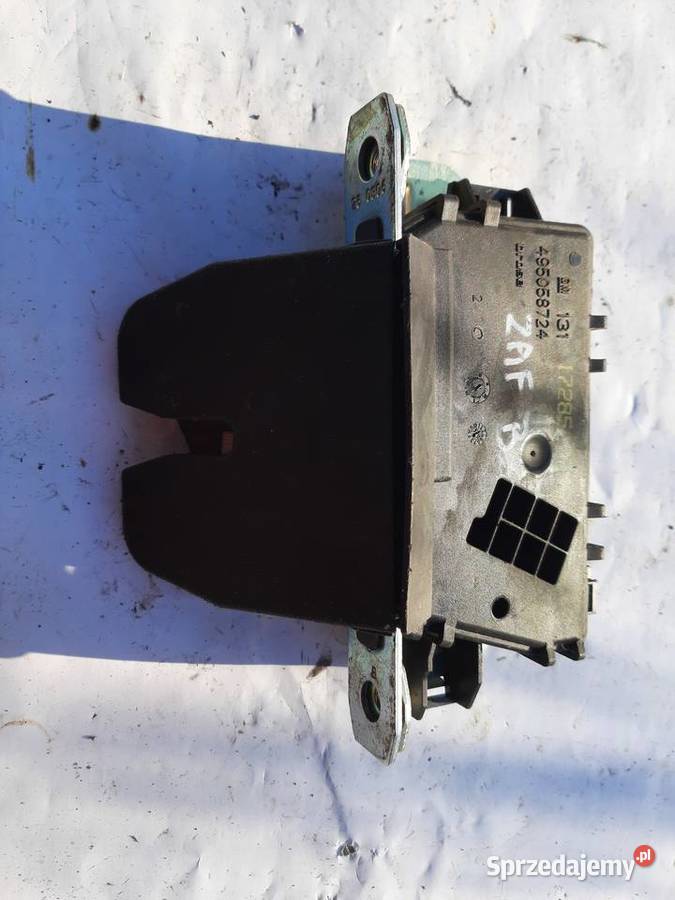 Opel Zafira B zamek klapy tylnej tył 13117285 osobowe Klapy bagażnika łódzkie Ksawerów