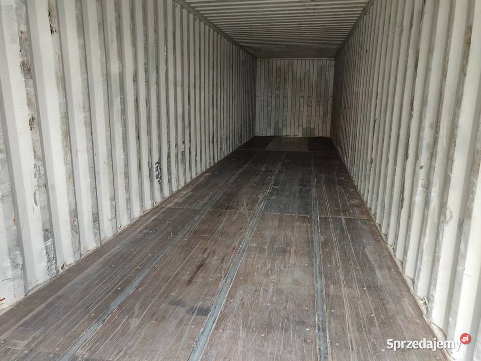 Kontener morski 40 DVHC 12 metrowy transport Gdynia sprzedam