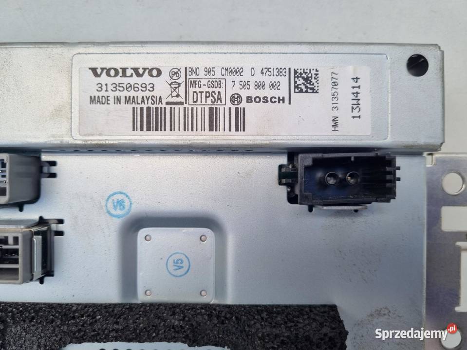 Volvo V60 I S60 II XC60 I EKRAN NAWIGACJI Motoryzacja Chełm sprzedam