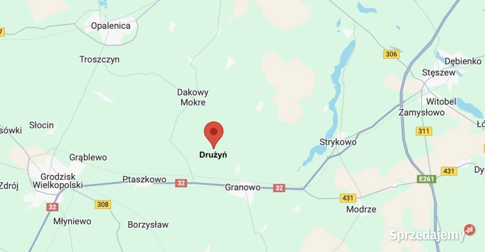 Działka budowlana 944 m2 woda prąd gaz Grunty i działki wielkopolskie