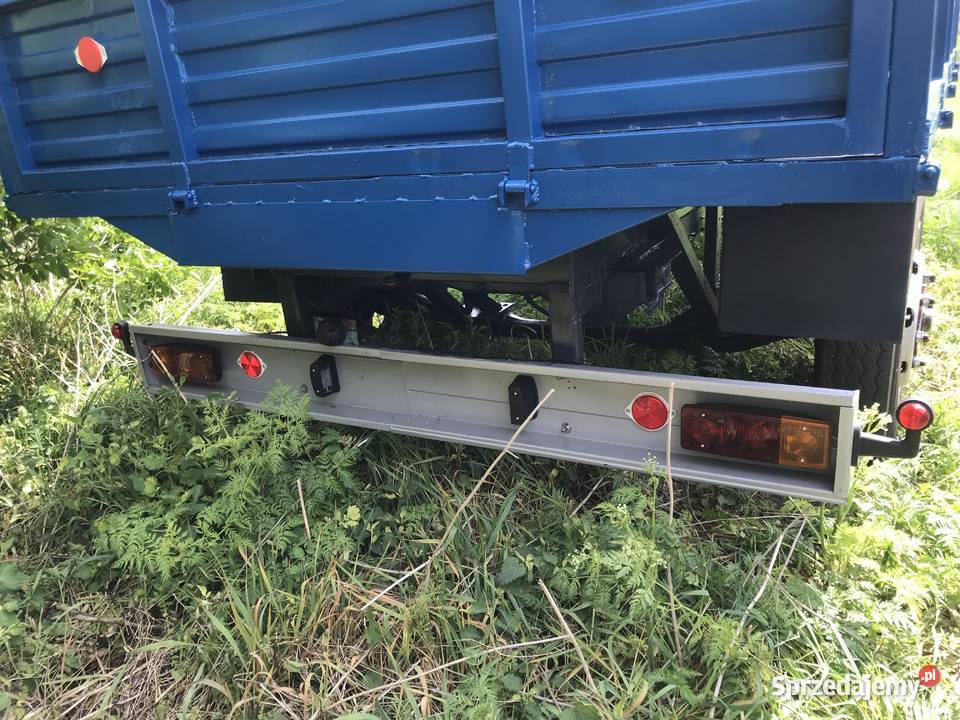 Przyczepa rolnicza jednoosiowa wywrotka SAM