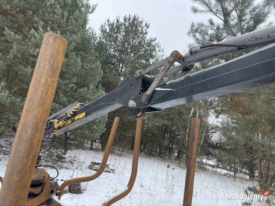 Przyczepa zrywkowa HDS leśna Palms 12d żuraw 695 Końskie