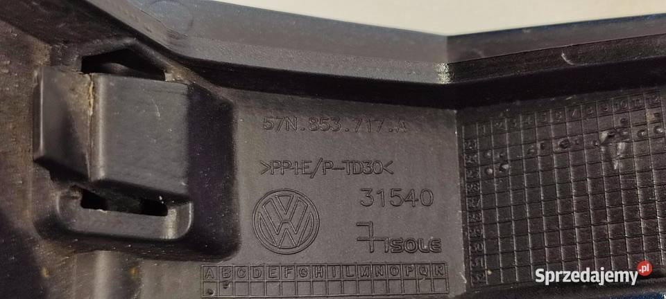 VW TAYRON LISTWA BŁOTNIKA LEWY PRZÓD RLINE