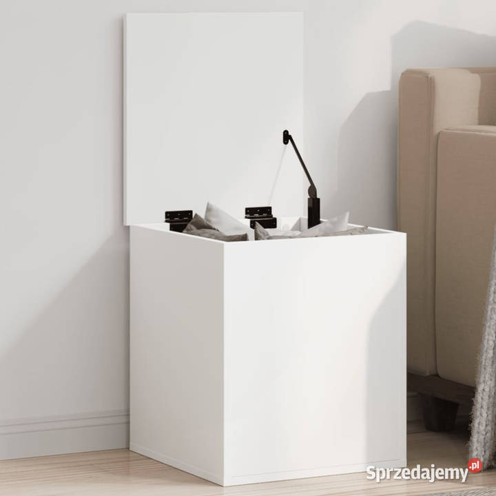 Skrzynia biała 40x42x46 materiał drewnopochodny Warszawa
