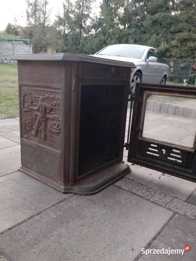 Masywny Żeliwny piec Kominki Bełchatów
