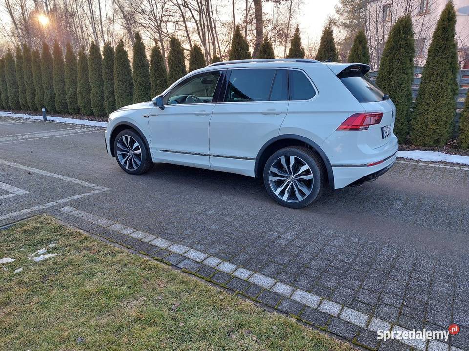 VW Tiguan 20tdi 4 motion r line gniazdo USB Iwanowice