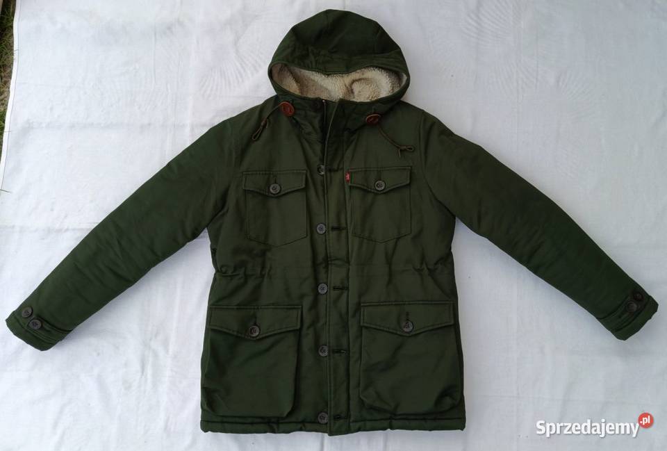 Kurtka zimowa parka Levis THERMORE M khaki męska