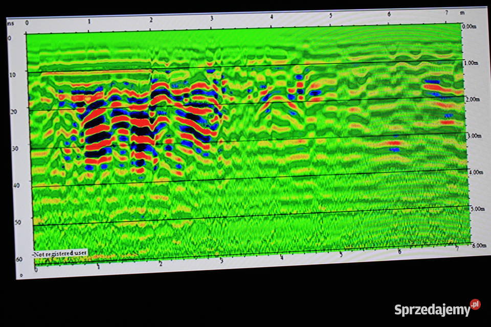 Wykrywacz metali pustek georadar Busko-Zdrój