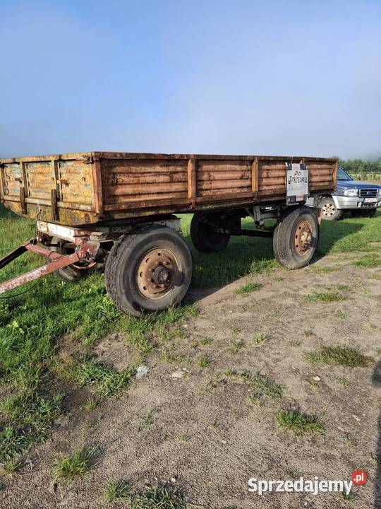 Sprzedam przyczepe 6 ton sztywna sprzedam