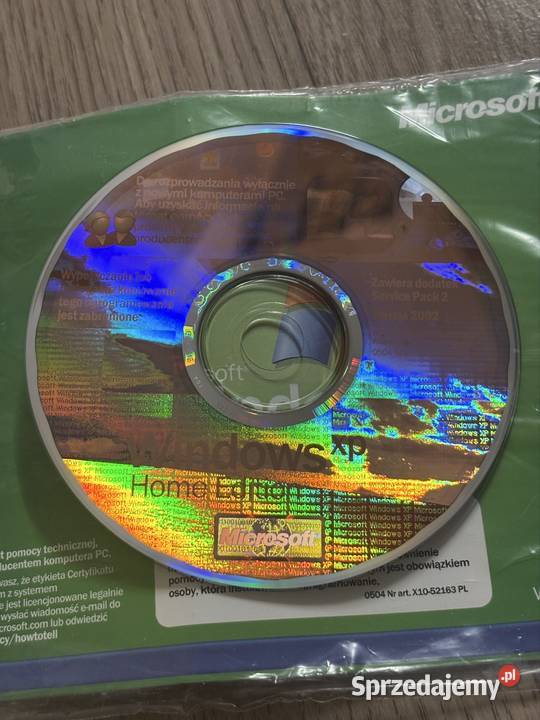 Oryginalny Microsoft Windows XP Home Edition system operacyjny Warszawa sprzedam
