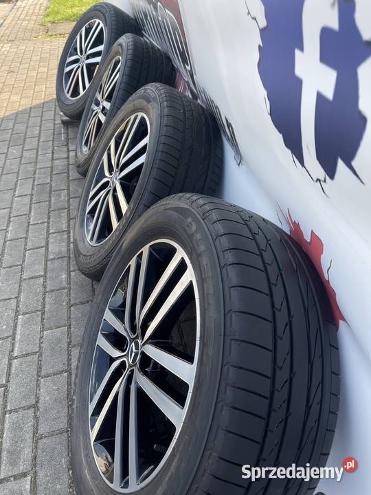 Mercedes X Felgi 6x1143 Bridgestone Dueler HP 19cale Pasłęk