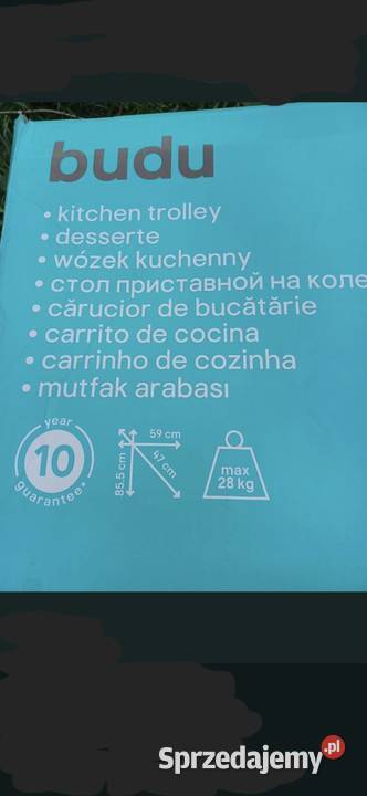NOWY BUDU wózek kuchenny do domu kuchni garażu świętokrzyskie Ostrowiec Świętokrzyski