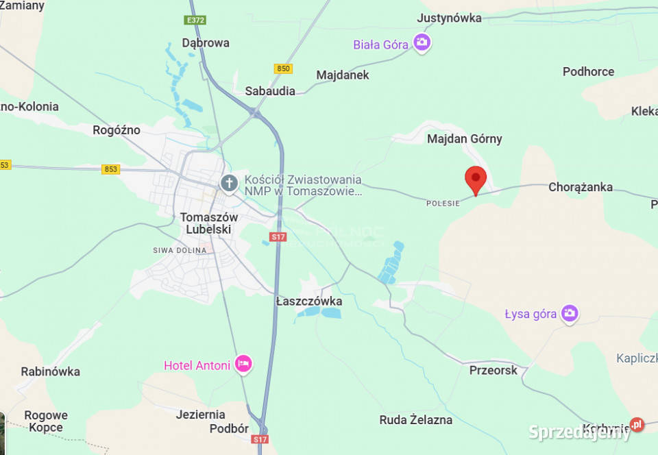 Na sprzedaż 2 działki budowlane w Majdanie