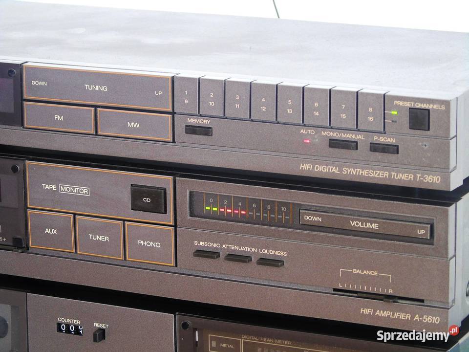 Wzmacniacz i tuner Blaupunkt A5610 i T3610 Jasło