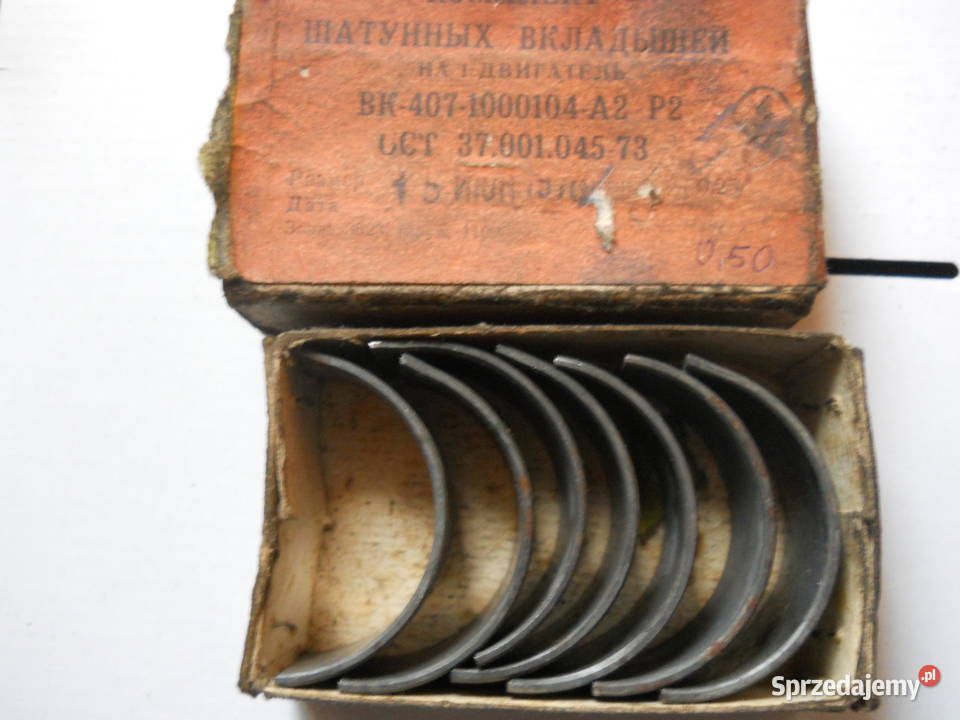 Panewki wału korbowego do MOSKWICZA 407408412 i Biecz