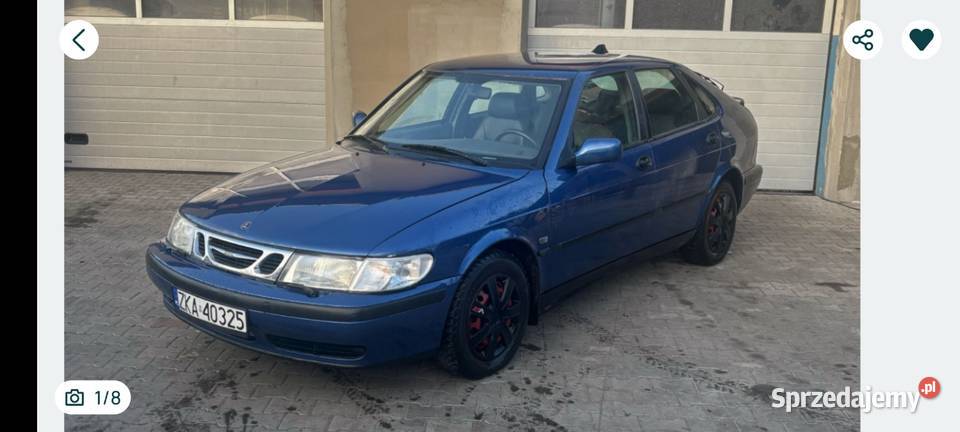 Saab 93 20 158 przebieg 216 Przybiernów