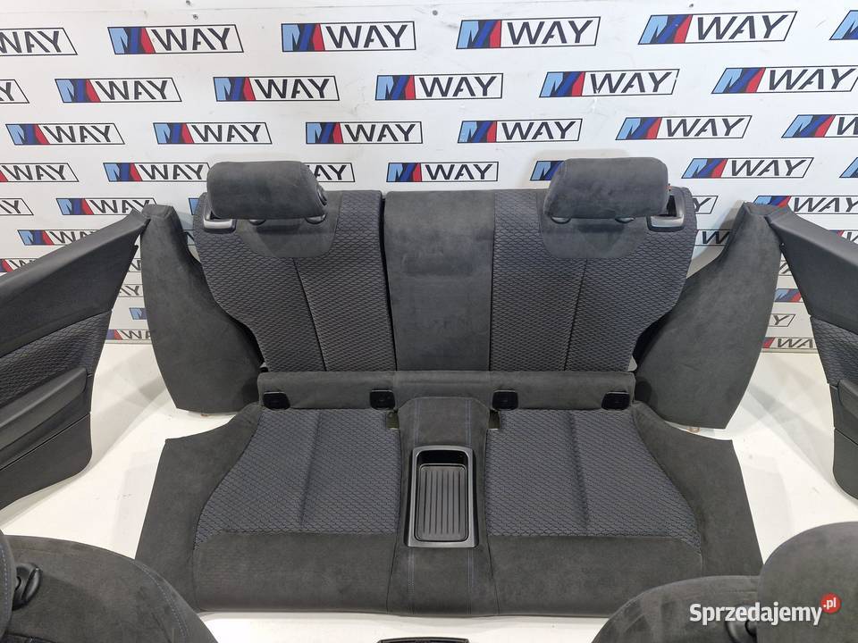 BMW F21 FOTELE KOMPLET ALCANTARA MPAKIET GRZANE