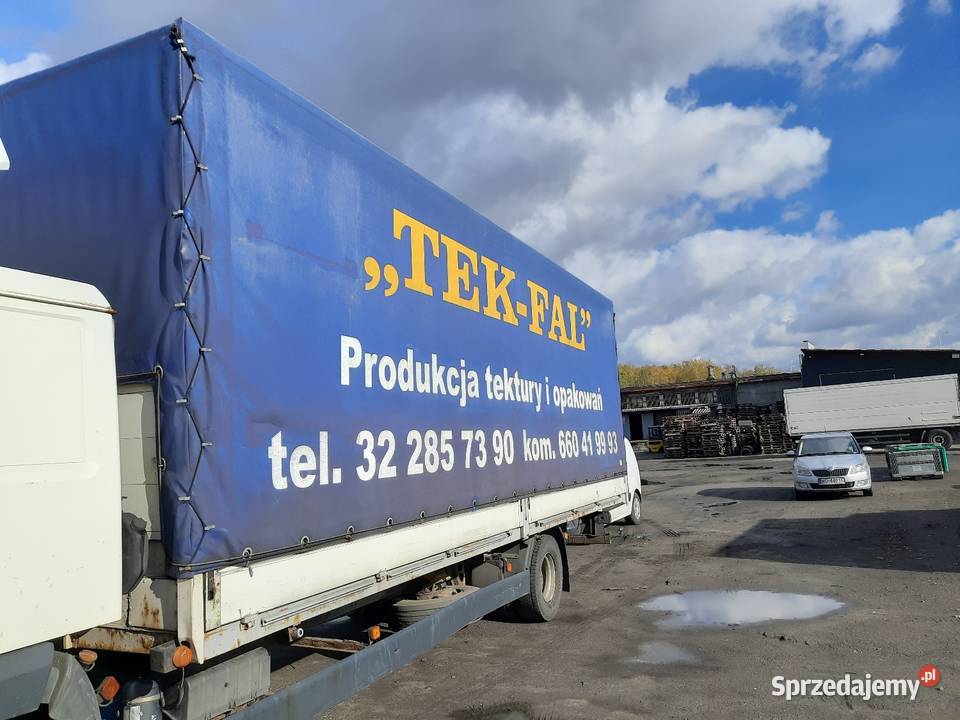 Plandeka MAN LE ze stelarzem Gliwice