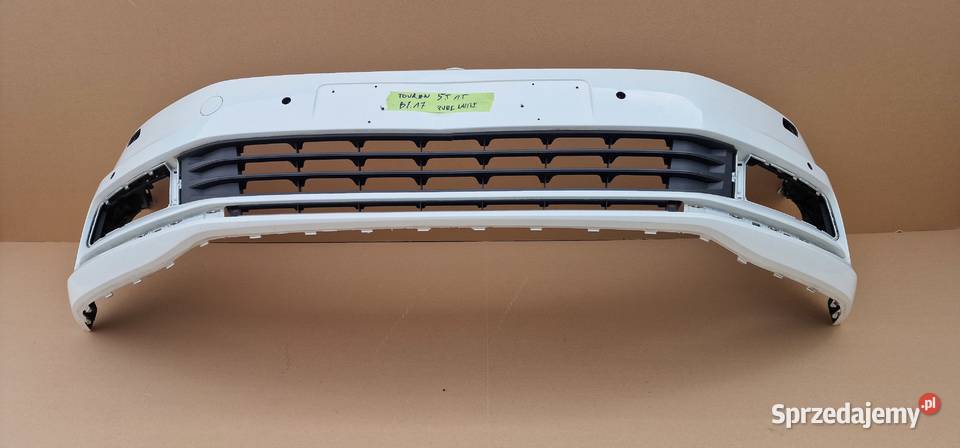 VW TOURAN 3 III 5TA ZDERZAK PRZÓD SPRYSKI 4 PDC lubuskie Bieleń